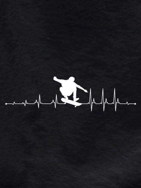 Heartbeat skate board