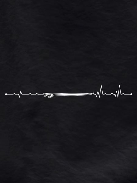 Heartbeat surfing board