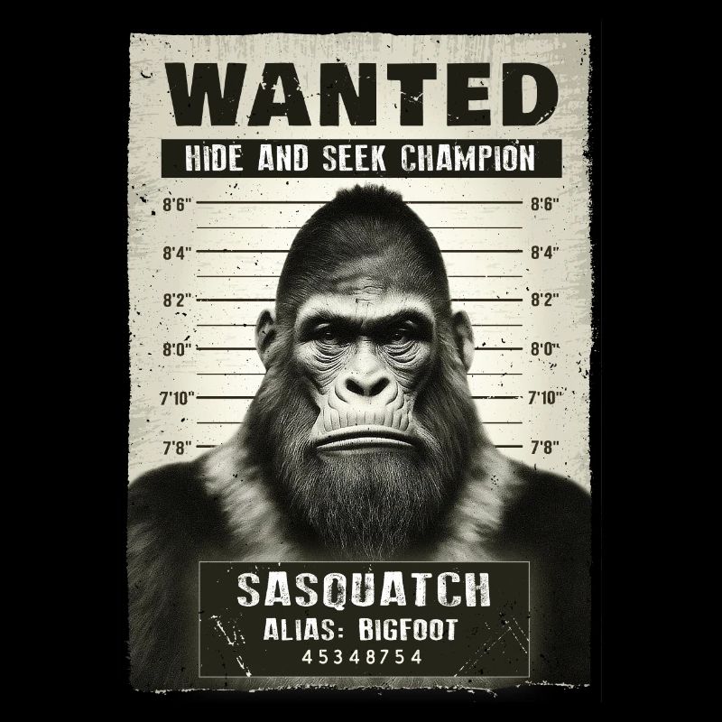 Bigfoot mugshot