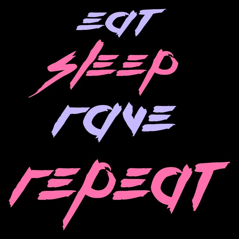 Manger dormir rave répéter nourriture sommeil corbeau disant