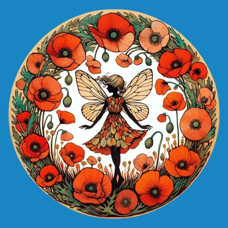 Mohnblume Fee