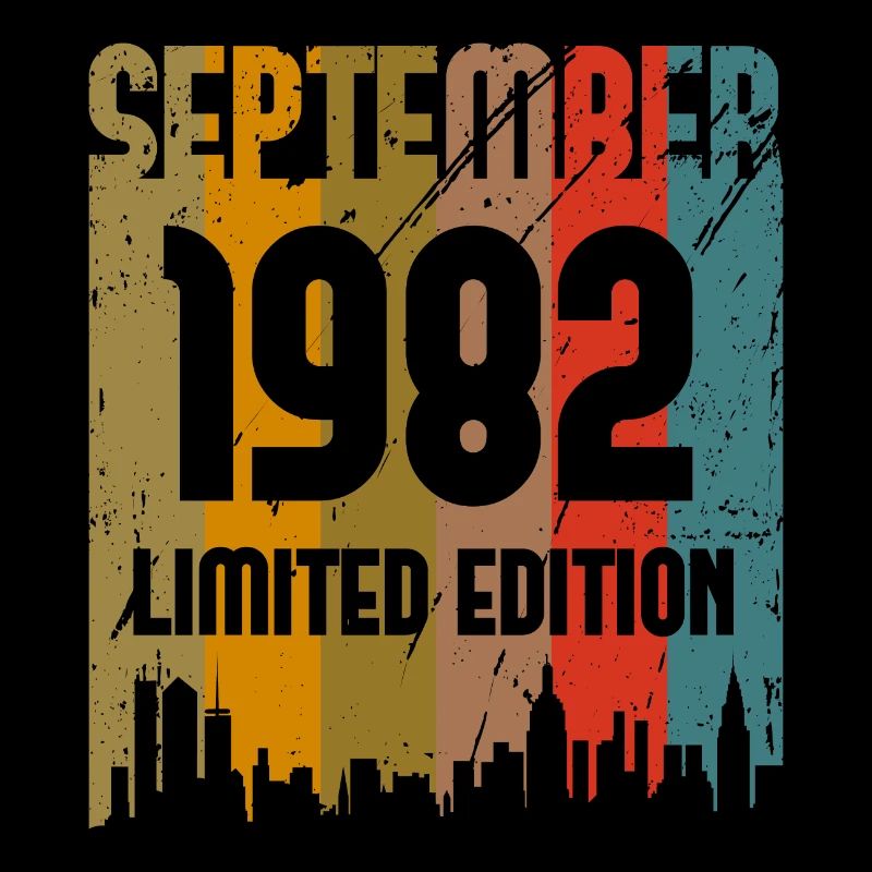 Cadeau Septembre 1982 September Birthday Gift 1982