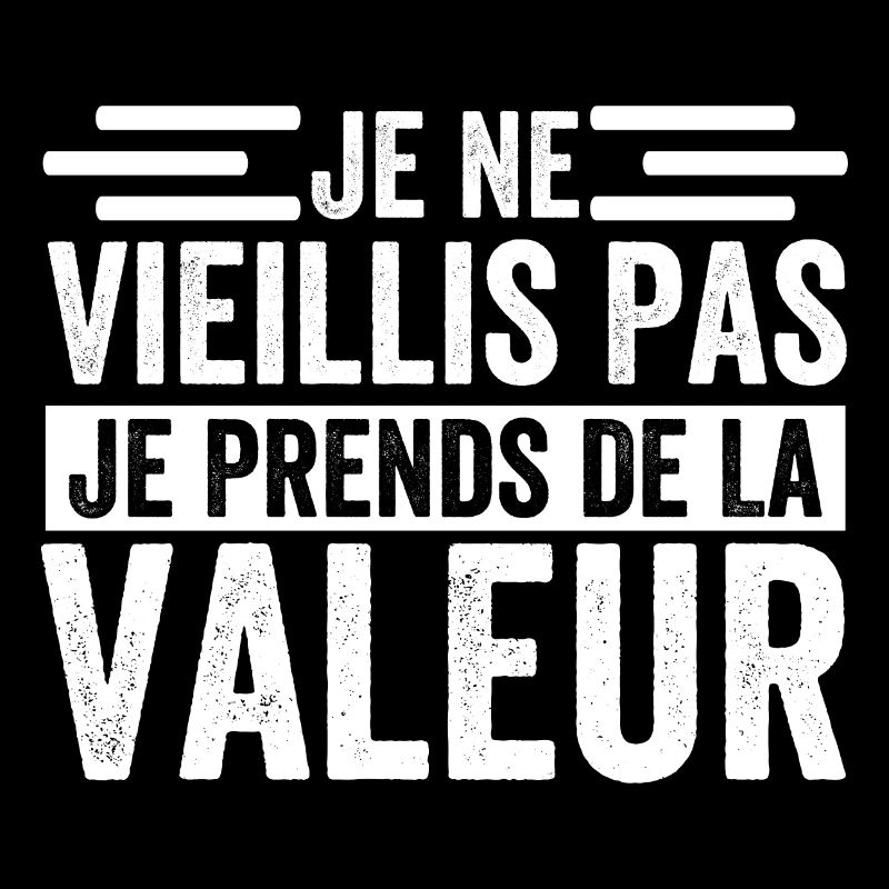 I'm not getting old, I'm increasing in value