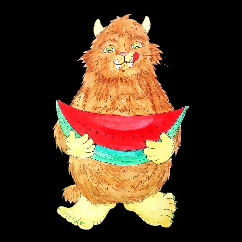 Wassermelone Monster