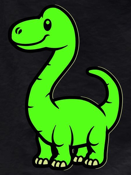 Dinosaur Brontosaurus Comic