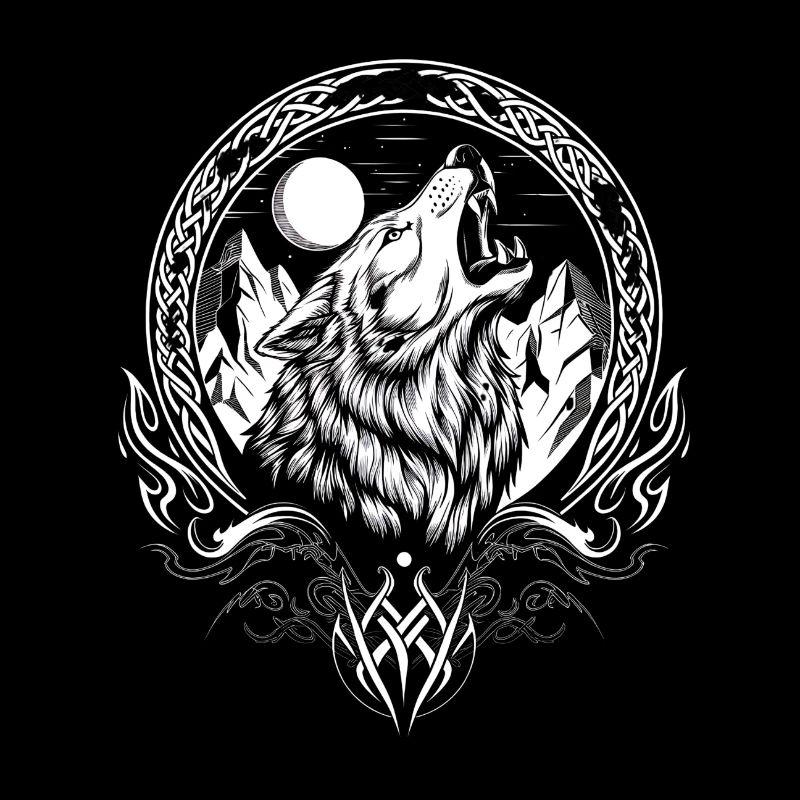 Wikinger-Wolf