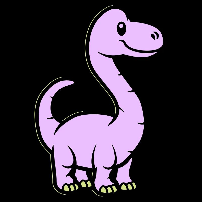 Dinosaurier Brontosaurus Comic