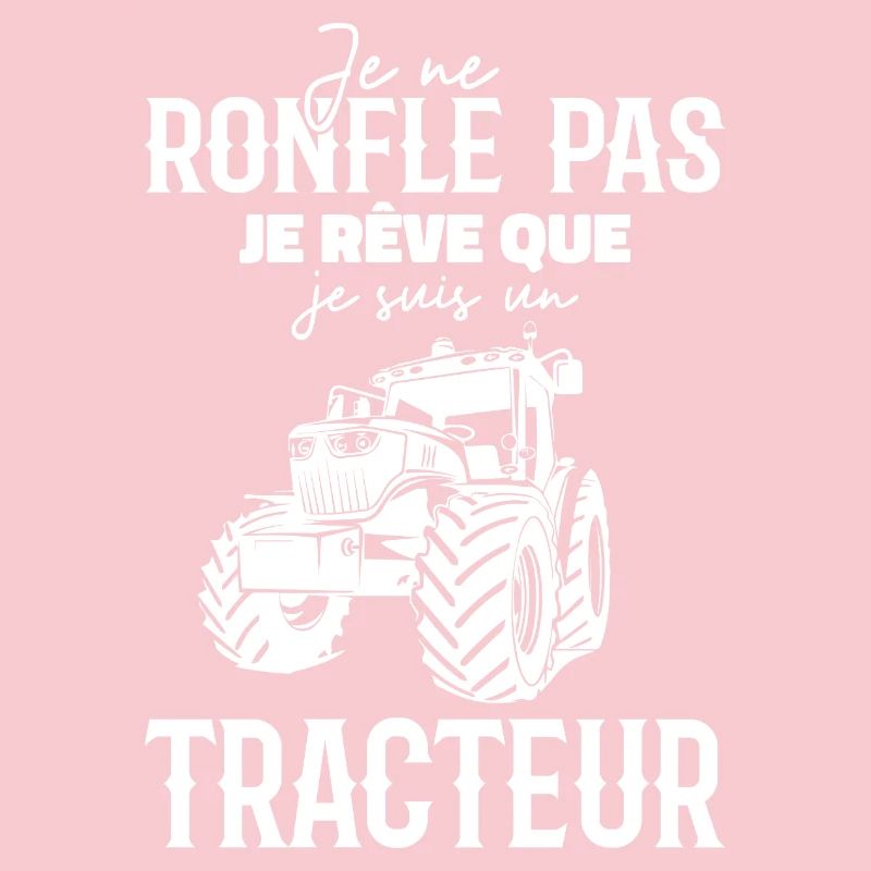 Ich schnarche nicht, ich träume, dass ich ein Traktor bin