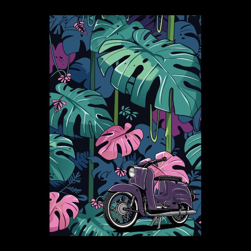 Schwalbe (lila) // Illustration