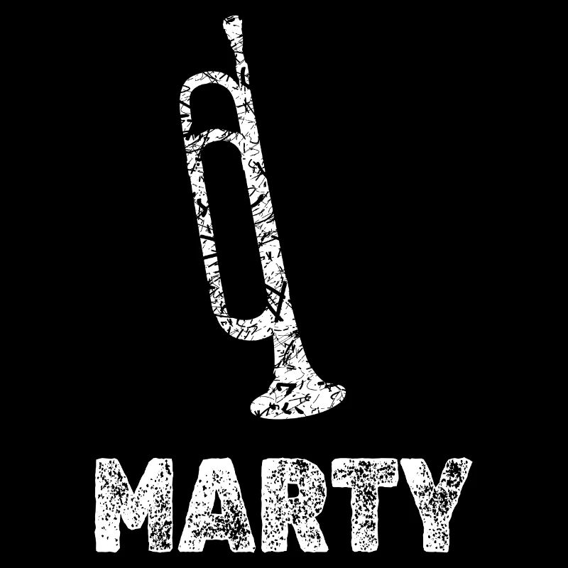 Marty as brass band music