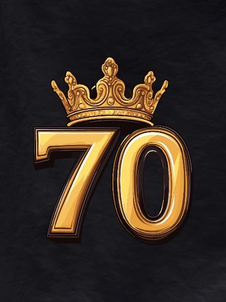 70 Number Crown