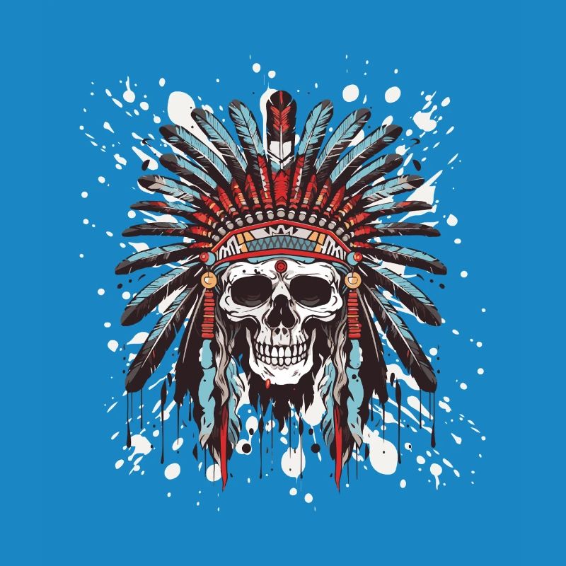 Apache Skull Indian