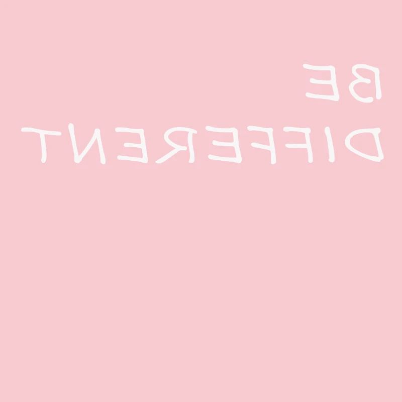 BE DIFFERENT Sei Anders Spruch Sprüche Geschenk