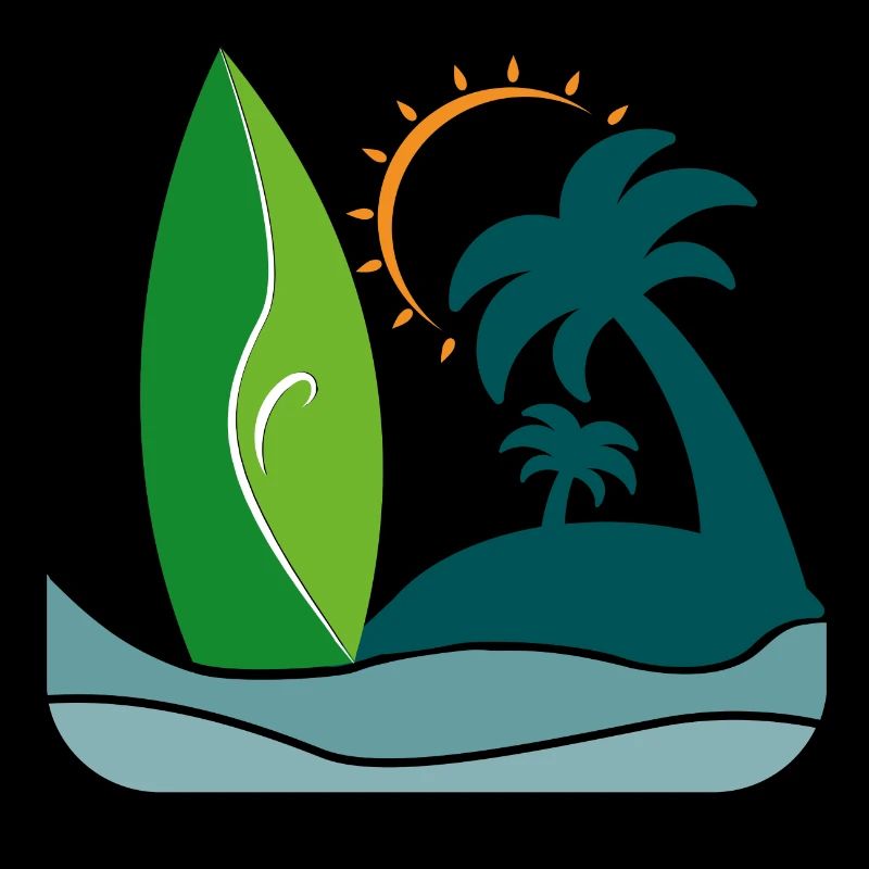 Surfer Insel