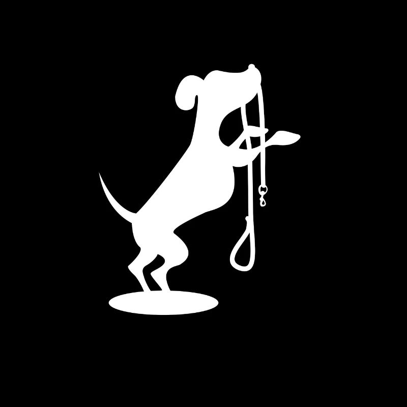 Hundeleine Hund will Gassi gehen