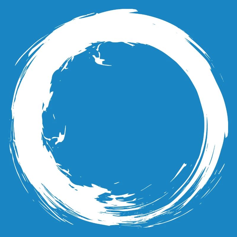 Circle Design Vector New Variation Round White