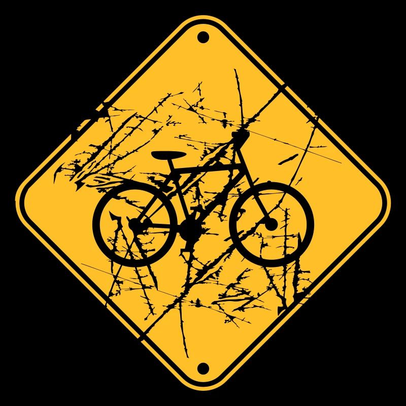 Note de panneau de signalisation de bicyclette