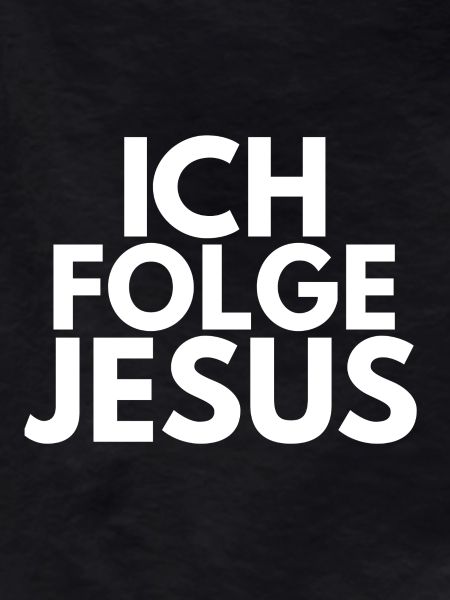 I follow Jesus