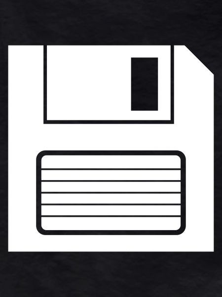 Diskette Speicher Symbol