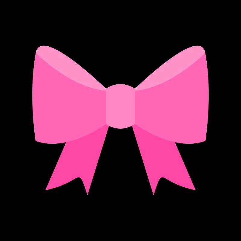 Bow decoration ornament elegant pink