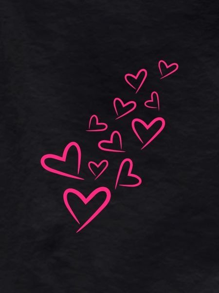 Hearts heart pattern