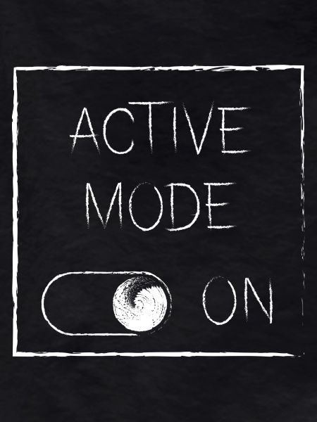Active Mode On | white