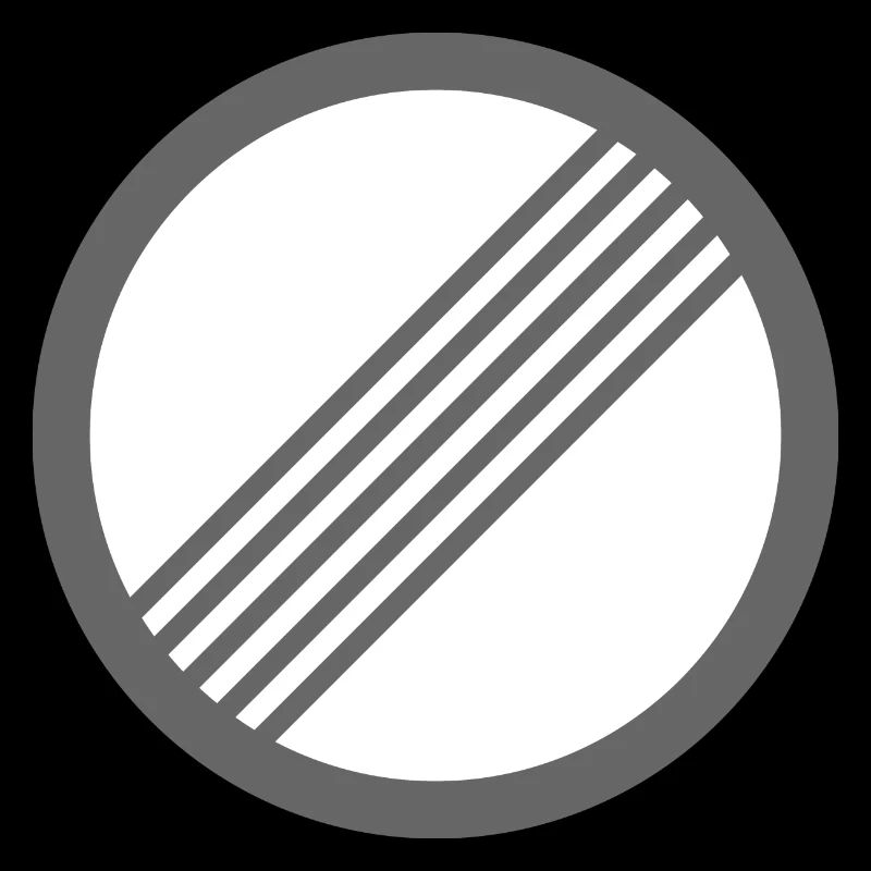 Traffic sign speed free highway