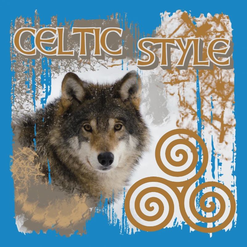 celts 9 with wolf and triskele