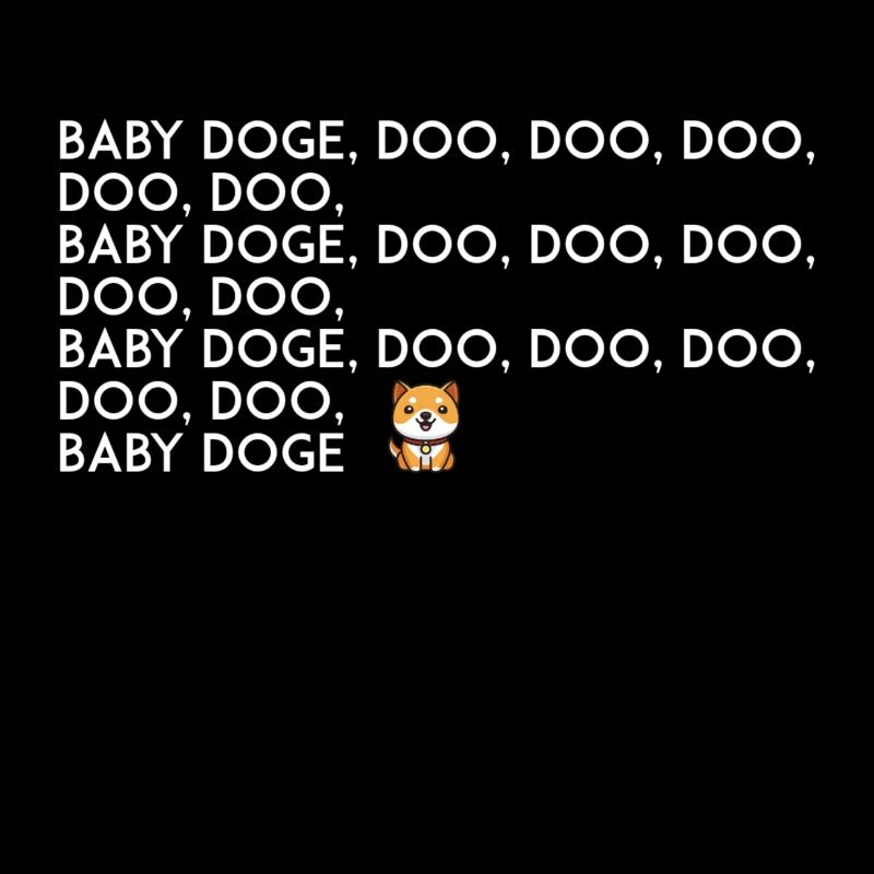 Pièce de monnaie pour bébé doge