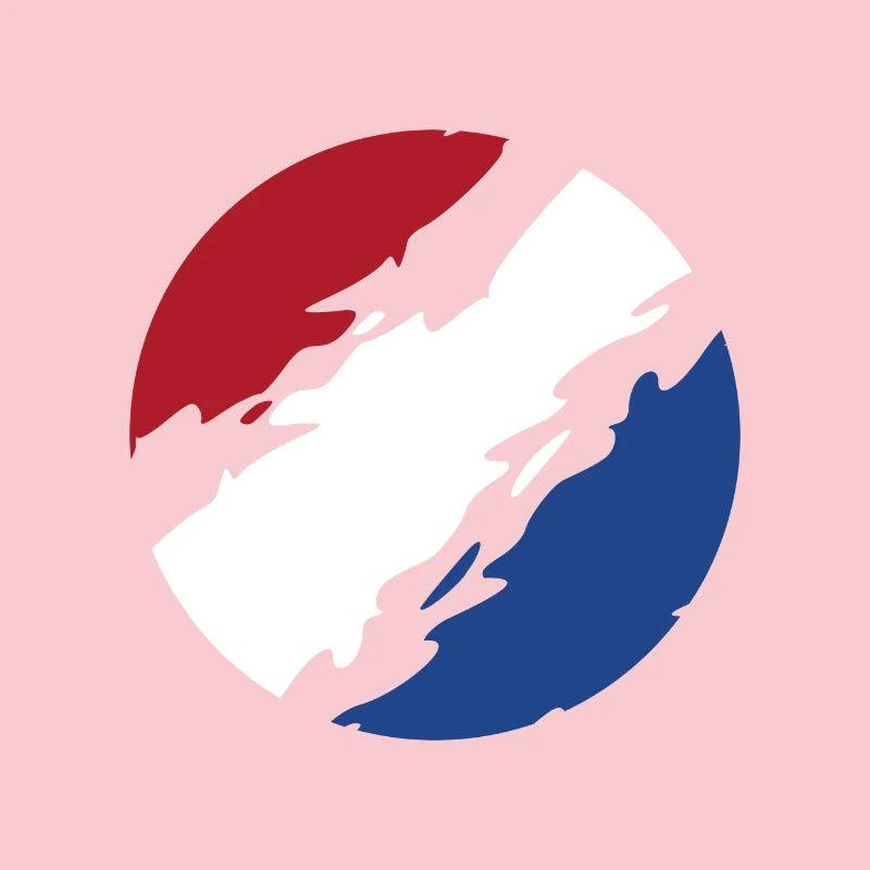 Pays-Bas Drapeau Drapeau Cercle