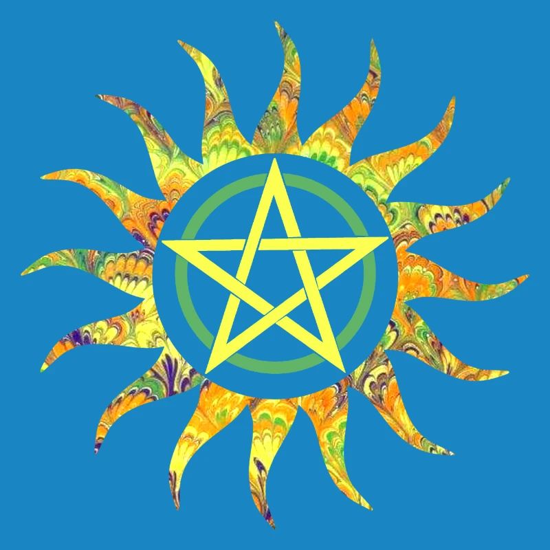 pentagramm in sonne e 258