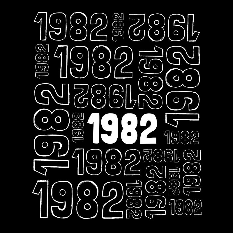Né en 1982 - 40e anniversaire, anniversaire de mariage