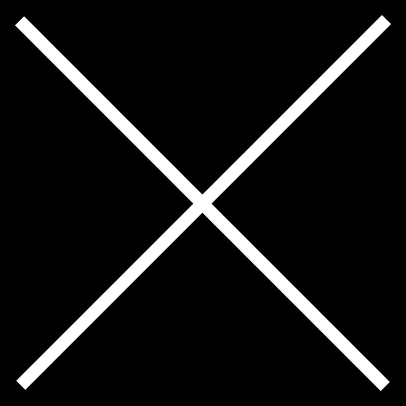 X Kreuz - Vektor