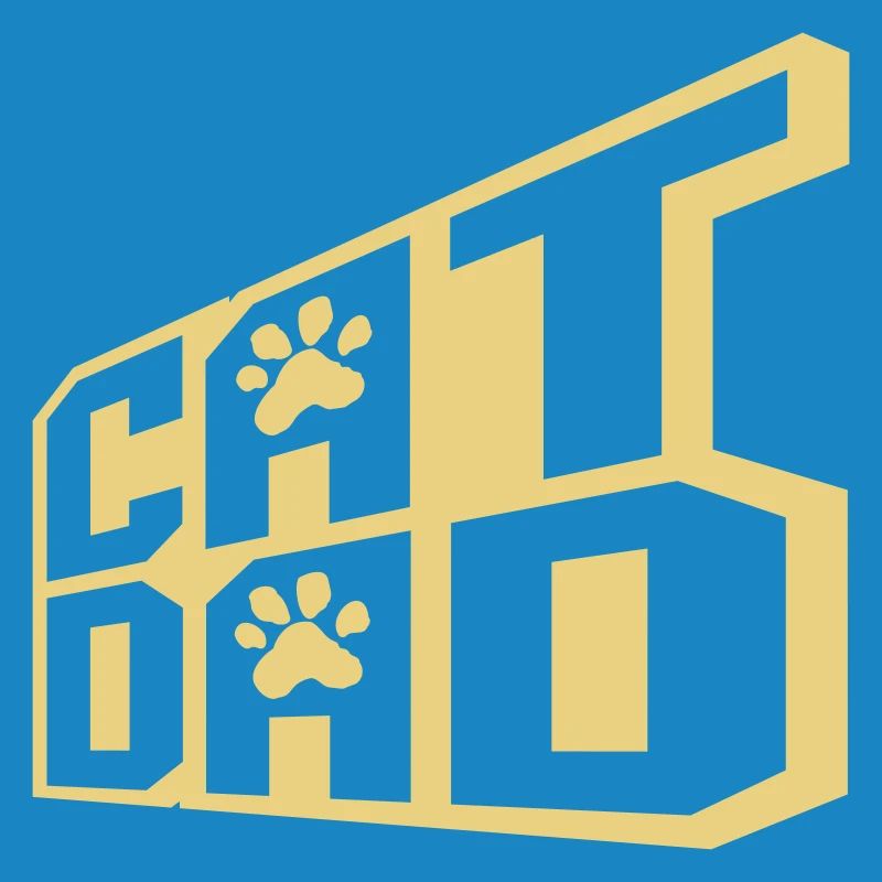 Conception du logo Cat Dad