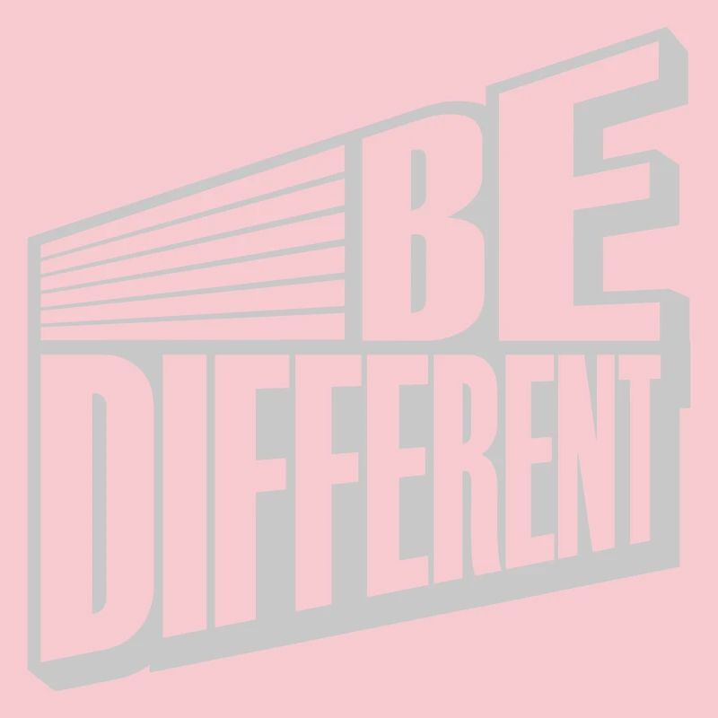 Soyez différent Logo Design