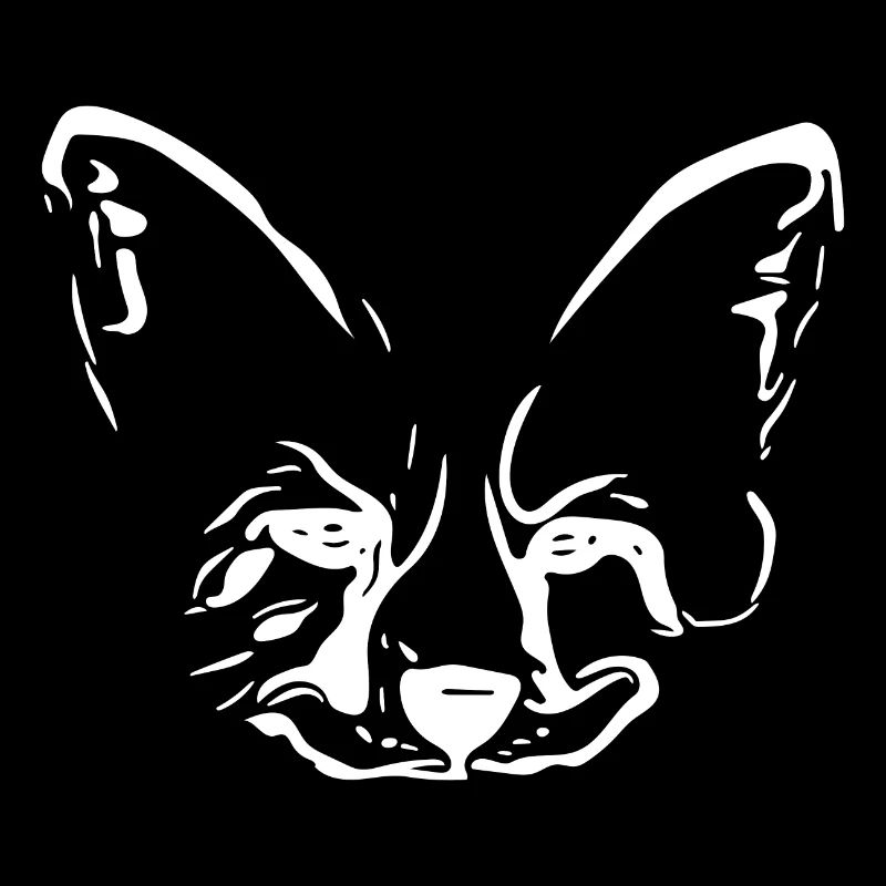 Fuchs Portrait Vintage Head Dessin