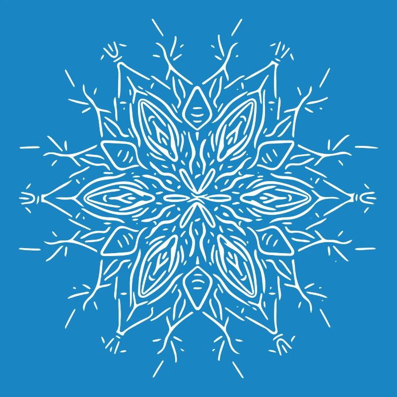 Mandala Flower Lines Shape Pattern