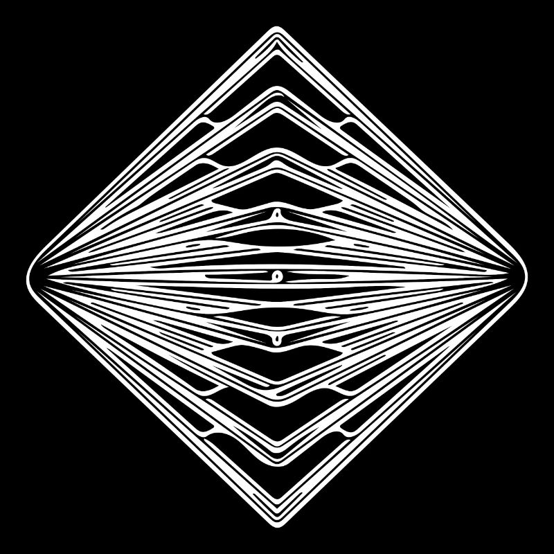 Geometric Vintage Triangle Pattern