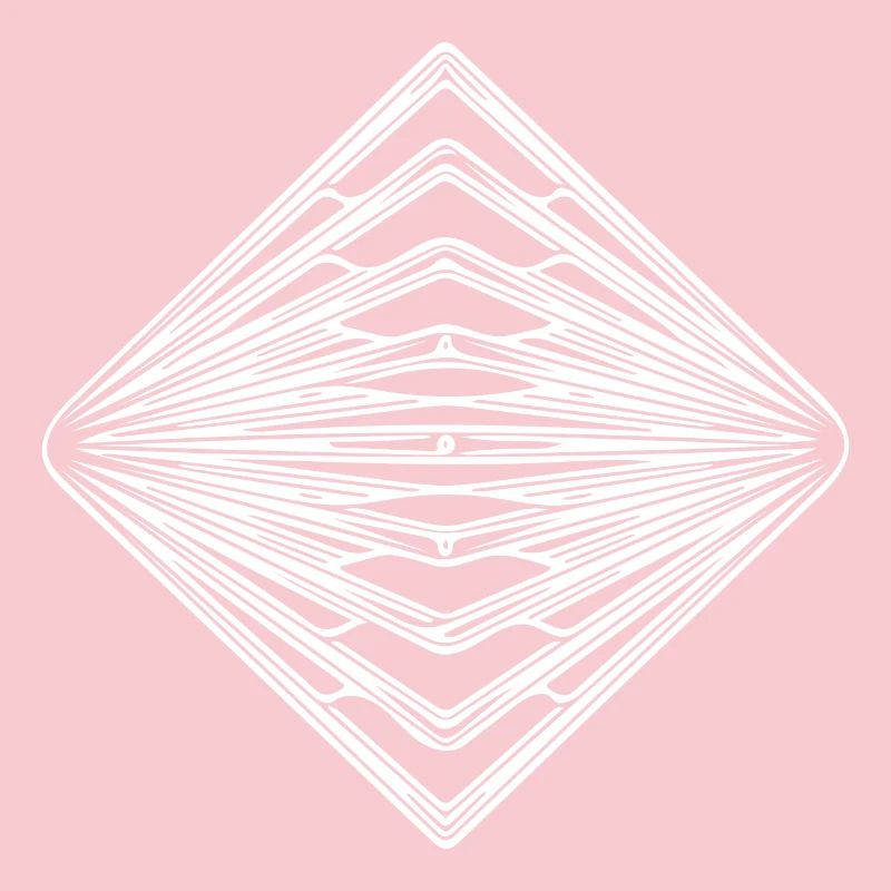 Geometric Vintage Triangle Pattern