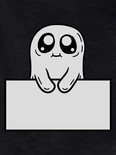 Ghost Shows Shield Cartoon