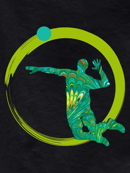 Volleyball player E 71