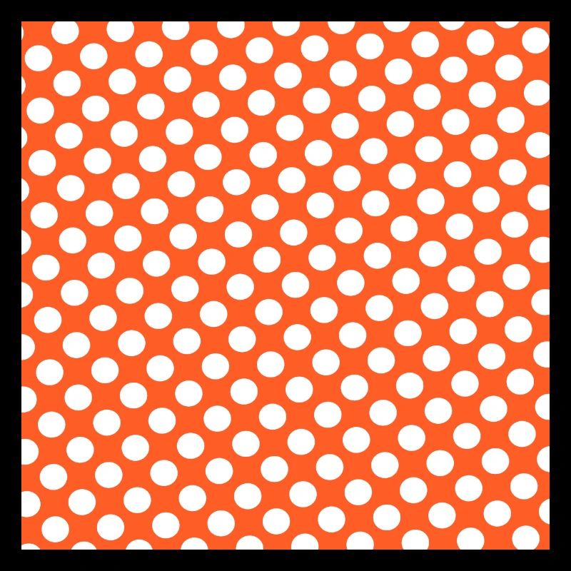 Motif de points d’arrière-plan à pois orange