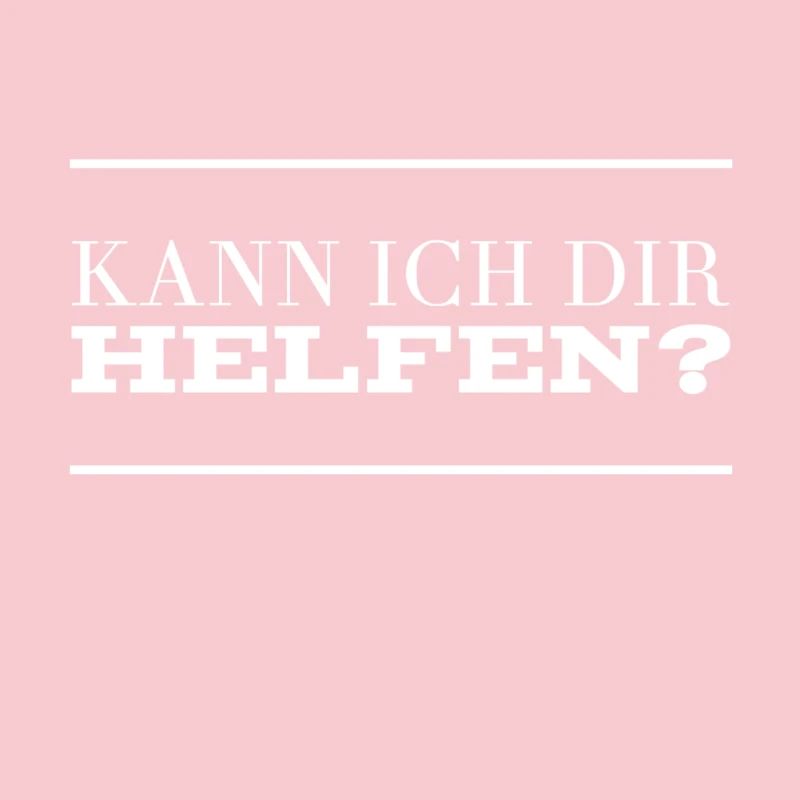 ich bin ein Helfer