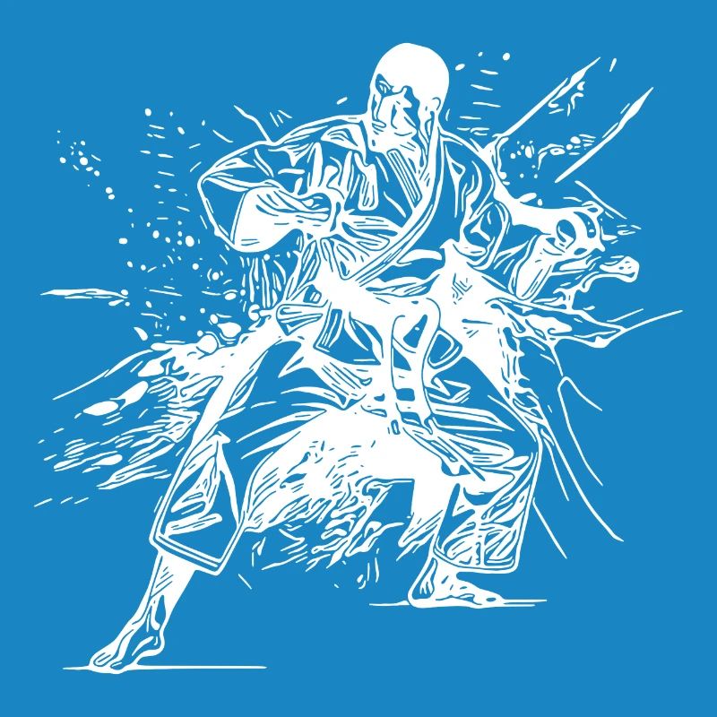 Tatouage Karaté Style Sparring Partner Technique de combat