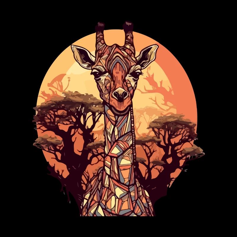 Aki, die Giraffe