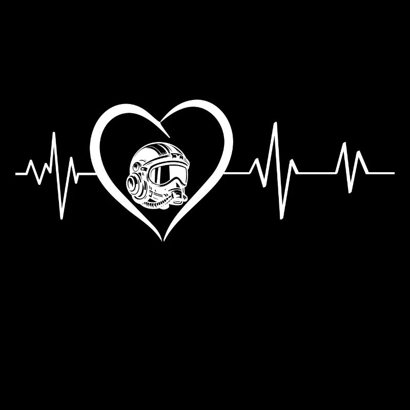 Heartbeat Pilotenmaske
