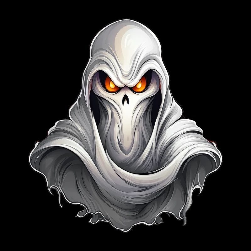 Wild angry ghost combative motivational sport