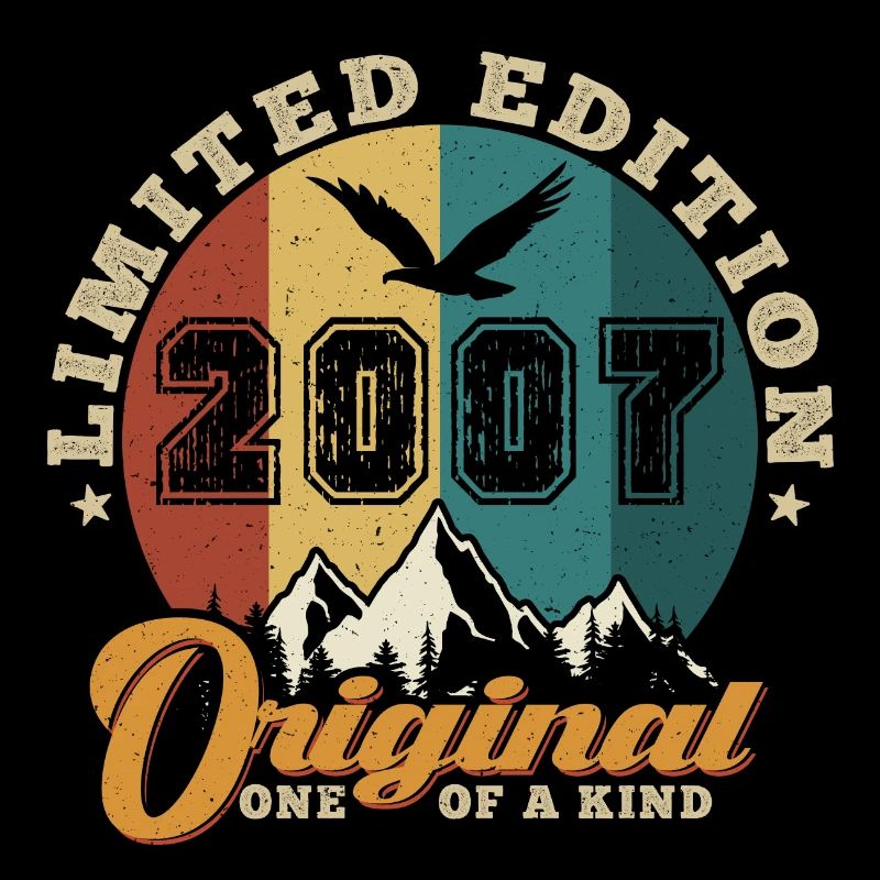 Original 2007 Vintage - Cadeau D’anniversaire 2007