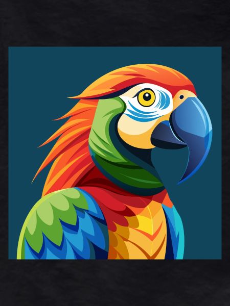Tropical parrot