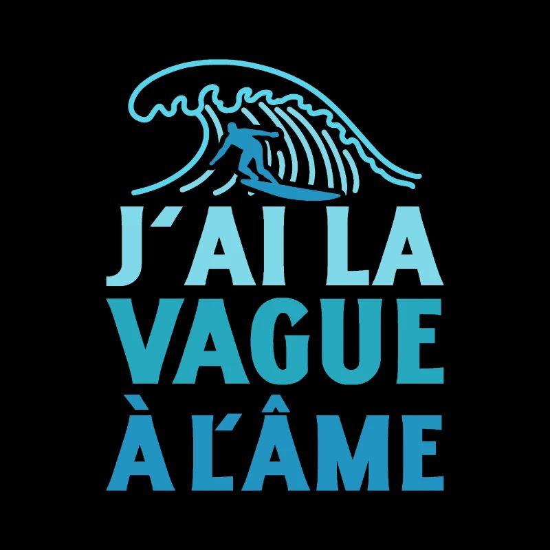 J'AI LA VAGUE À L'ÂME ! (surf, vacances)